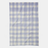 Blaues Gingham-Küchentuch Geschirrtuch (Vertikal)