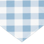 Blaues Gingham Tischdecke (Schrägansicht)