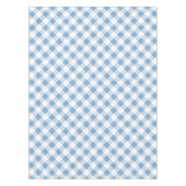 Blaues Gingham Tischdecke (Vorderseite)