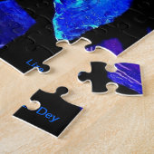 'Blaues Glas' Jigsaw Puzzle (Seite)