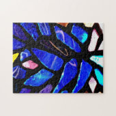 'Blaues Glas' Jigsaw Puzzle (Horizontal)