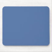 Blaues Glas (Vollfarbe) Mousepad (Vorne)