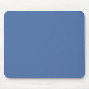 Blaues Glas (Vollfarbe) Mousepad
