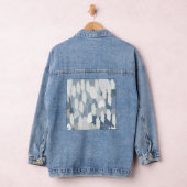 Blaues Gletscher-Eismuster Jeansjacke (Hangar)