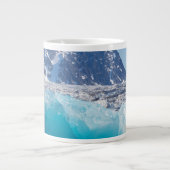 Blaues Gletschereis, Norwegen Jumbo-Tasse (Vorderseite)