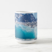 Blaues Gletschereis, Norwegen Kaffeetasse (Mittel)