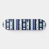 Blaues Glücks-Skateboard Skateboard (Horizontal)