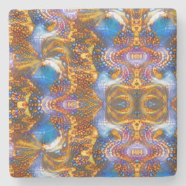 Blaues Gold Steinuntersetzer