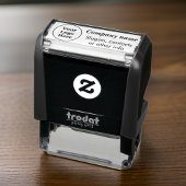 Blaues Gold und weißer Marmor Permastempel