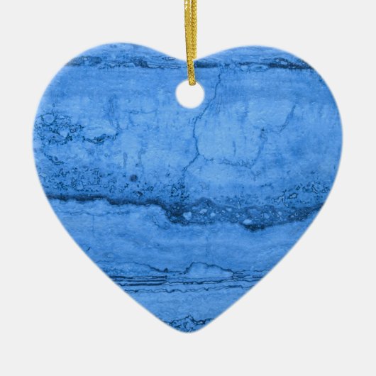 Blaues Granitmuster, blauer Marmor, blauer Stein Keramikornament (Vorne)