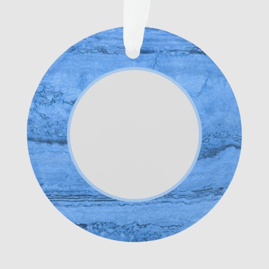 Blaues Granitmuster, blauer Marmor, blauer Stein Ornament (Vorderseite)