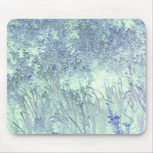 blaues Gras Mousepad