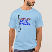 Blaues Gras! T-Shirt (Vorderseite)