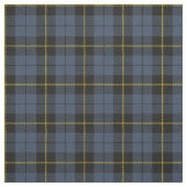 Blaues/graues kariertes Gelb/Gold/schwarzer Stoff (Muster)
