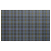 Blaues/graues kariertes Gelb/Gold/schwarzer Stoff (Fat Quarter (45,7 x 55,9 cm))