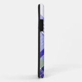 Blaues Grautartan-karierter Kasten Case-Mate iPhone Hülle (Hinten/Rechts)