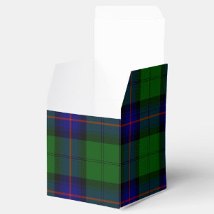 Blaues Grün Armstrong-Clan Tartan kariert Geschenkschachtel