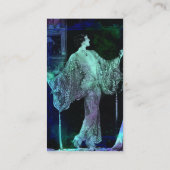 Blaues Grün-Traum - Vanya Visitenkarte (Rückseite)