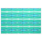 blaues/grünes Maui-Wellenmuster Stoff (Fat Quarter (45,7 x 55,9 cm))
