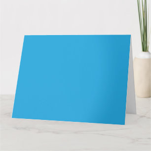 Blaues Grußkartenmotiv Ruhige minimalistische Na Karte