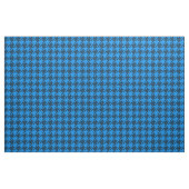 Blaues Hahnentrittmuster-Gewebe Stoff (Fat Quarter (45,7 x 55,9 cm))