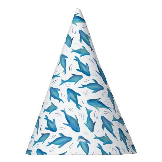 Blaues Hai Partyhütchen (Rechts)