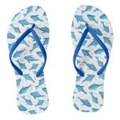 Blaues Haifischfisch Badesandalen (Fußbett)