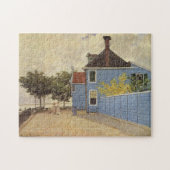 Blaues Haus in Zaandam Monet Fine Art Puzzle (Horizontal)
