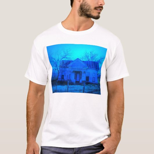 Blaues Haus T-Shirt (Vorderseite)