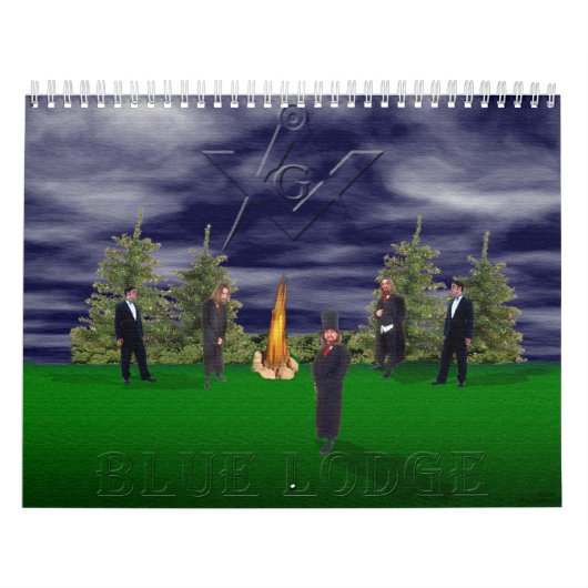 BLAUES HÄUSCHEN KALENDER (Titelbild)
