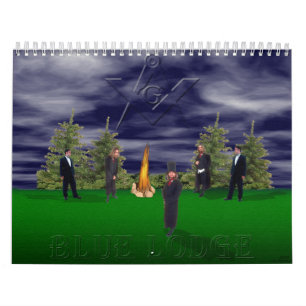 BLAUES HÄUSCHEN KALENDER
