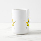Blaues Häuschen-Quadrat u. Kompass-FreimaurerTasse Kaffeetasse (Mittel)