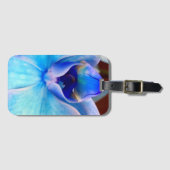 Blaues Hawaii Gepäckanhänger (Vorderseite (Horizontal))