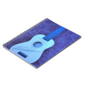 Blaues Hawaii Notizblock (Linke Seite)