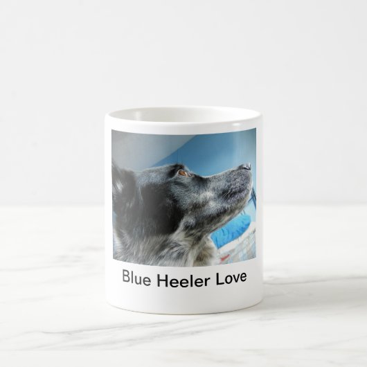 Blaues Heeler Kaffeetasse (Mittel)