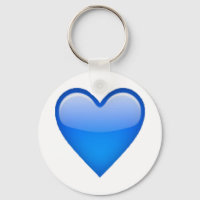 Blaues Herz - Emoji