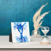 Blaues Herz Fotoplatte (InSitu)