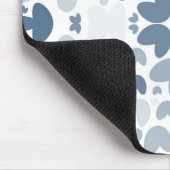 Blaues Herz Mousepad (Ecke)