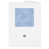 Blaues Herzmuster (Hinten)