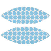 Blaues Herzmuster, Romantik, Liebe Football (Paneele)