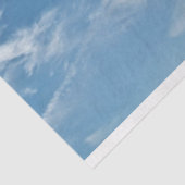 Blaues Himmelsgeplättetes blaues Muster Seidenpapier (Ausschnitt)