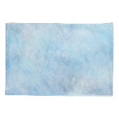 Blaues Himmelskörper Kissenbezug (Rückseite-Links)