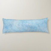 Blaues Himmelskörper Seitenschläferkissen (Rückseite)