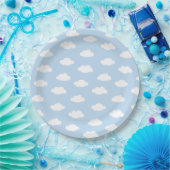 Blaues Himmelsmuster Pappteller (Party)