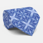 Blaues Himmelswolken-Abstraktes Muster Krawatte (Gerollt)