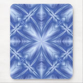Blaues Himmelswolken-Abstraktes Muster Mousepad (Vorne)