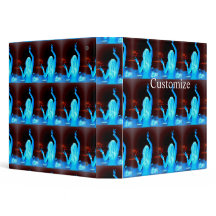 Blaues Hippie-Girl-Friedenszeichen