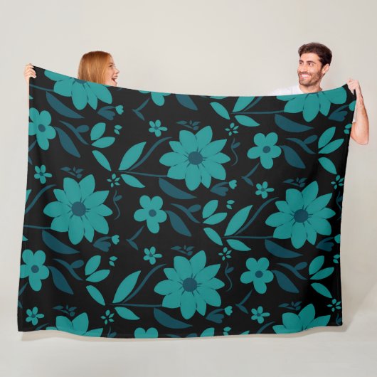 Blaues Holz 60x80 Fleece Blanket (Beispiel)