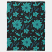Blaues Holz 60x80 Fleece Blanket (Vorderseite)