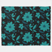 Blaues Holz 60x80 Fleece Blanket (Vorderseite (Horizontal))